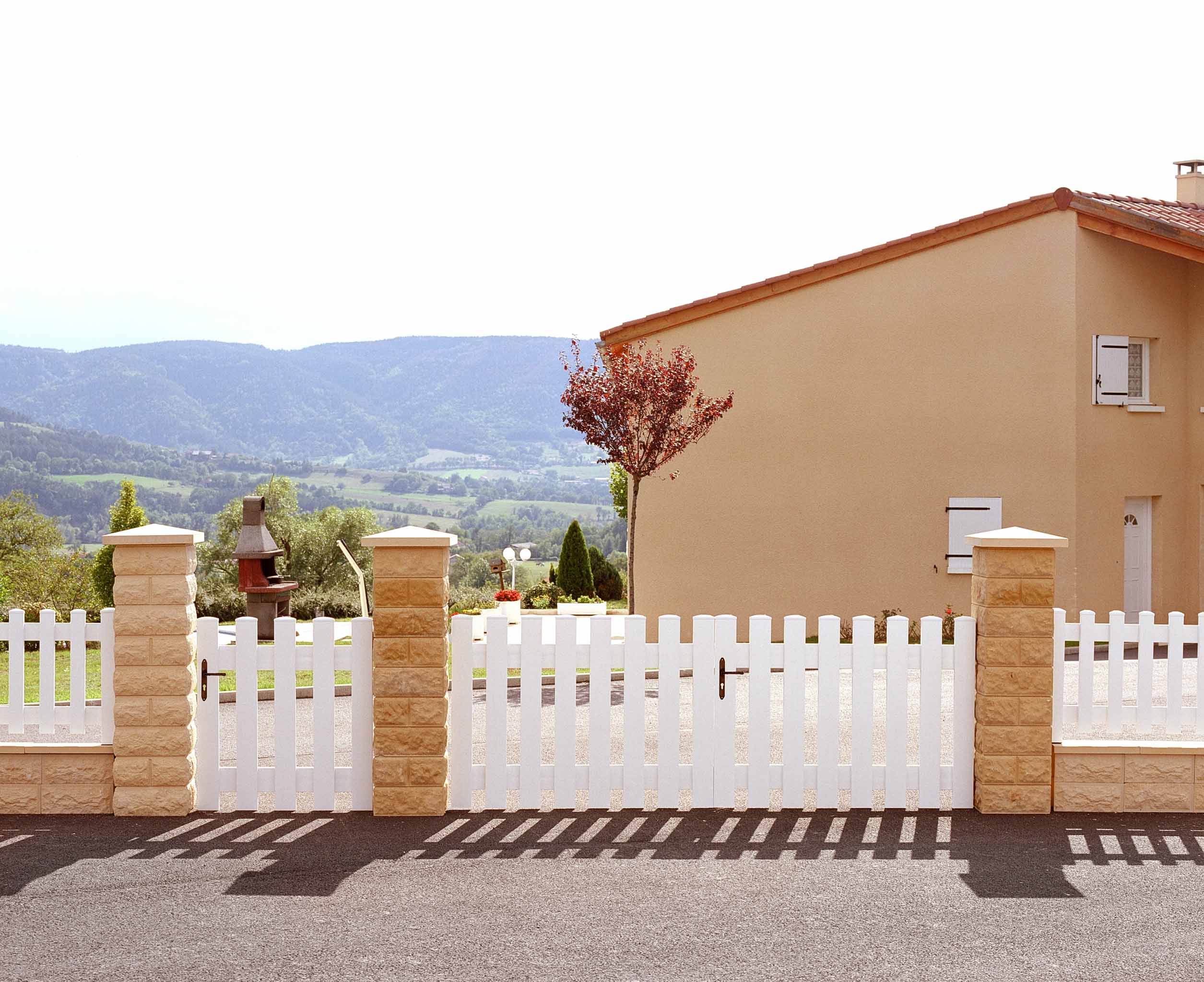 Portail Catalpa PVC - 3m - MOREY