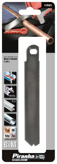 Piranha lame de scie scorpion bim - 3mm - BLACK ET DECKER