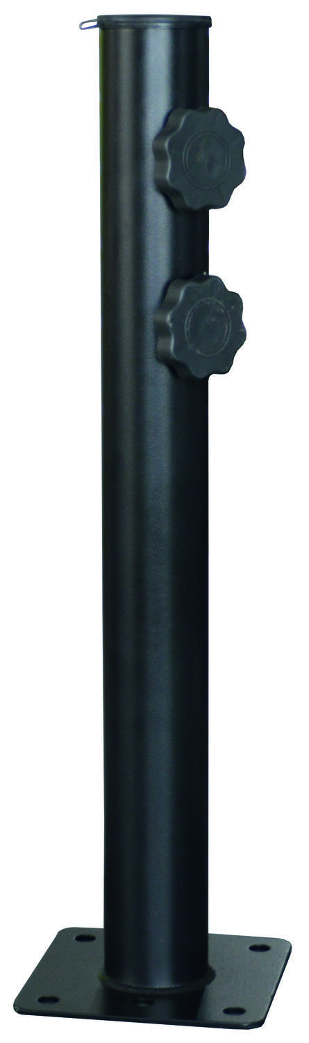 Pied de parasol 50kg noir - Option tube acier - PRO LOISIRS