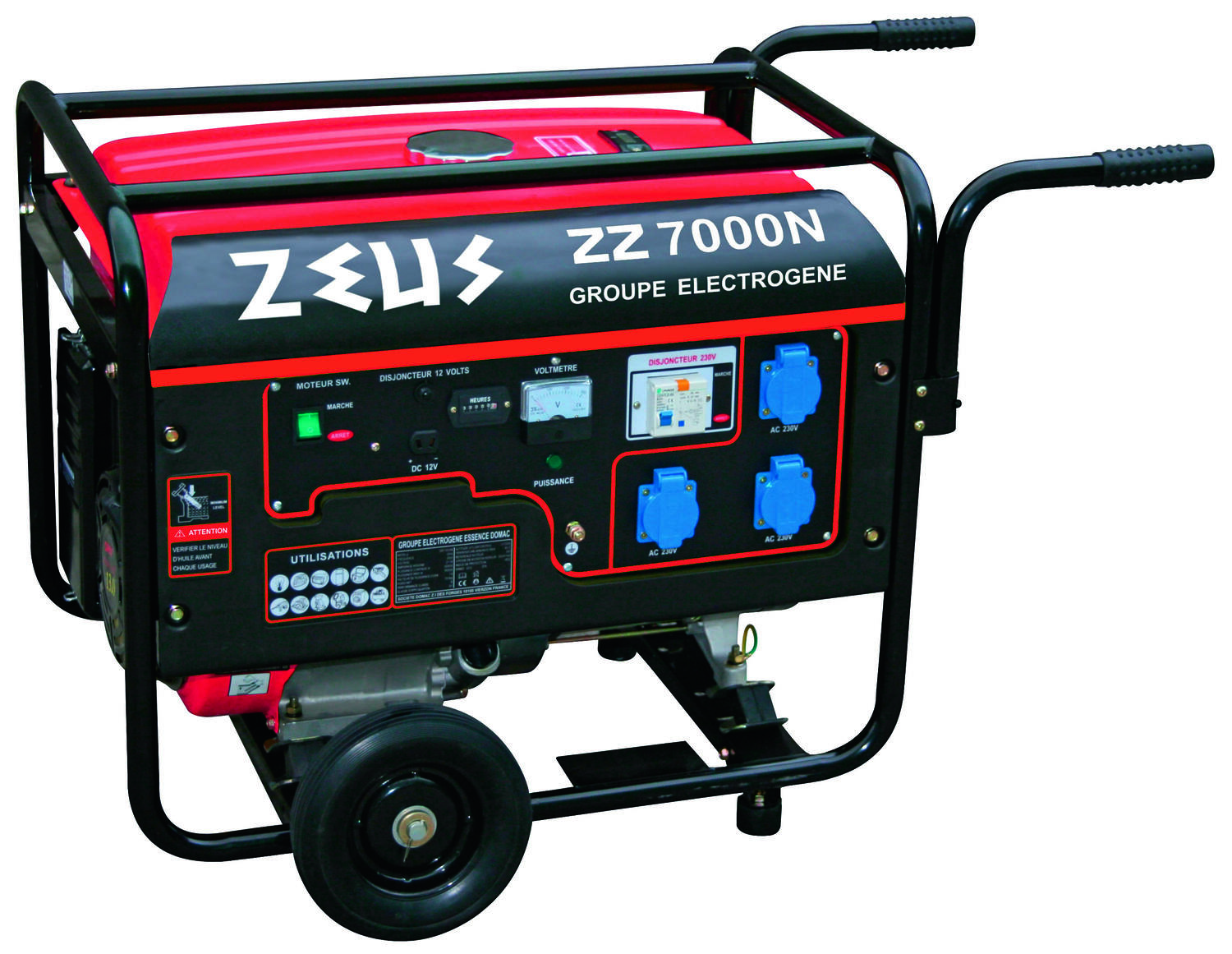 Groupe électrogène essence 5500w