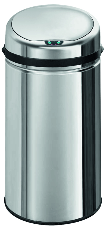 Poubelle de cuisine sensitive reflex inox 42L - B HOME